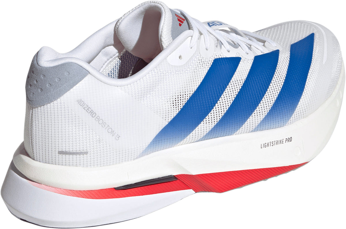 adidas Adizero Boston 13 Men's Running Shoes - White | Running & Training