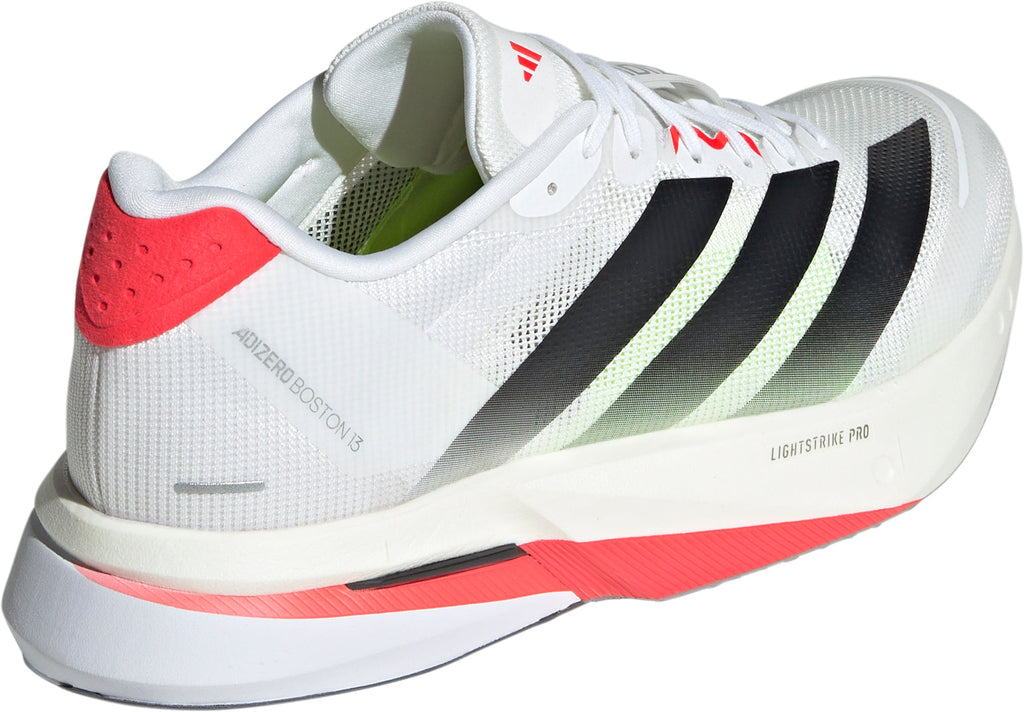 adidas Adizero Boston 13 Men's Running Shoes - White | Running & Training