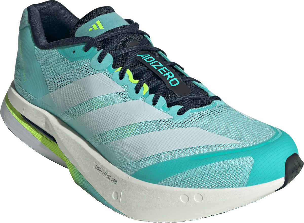 adidas Adizero Boston 13 Men's Running Shoes - Green | Running & Training