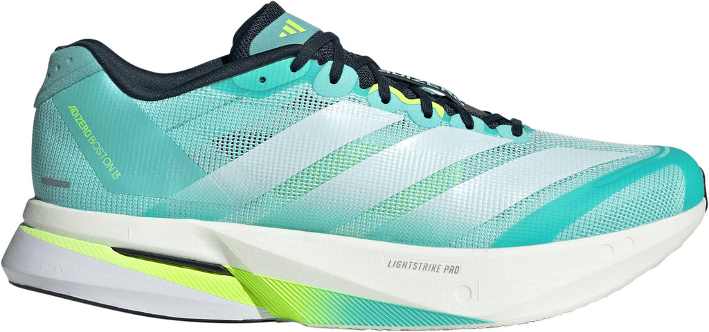 adidas Adizero Boston 13 Men's Running Shoes - Green | Running & Training