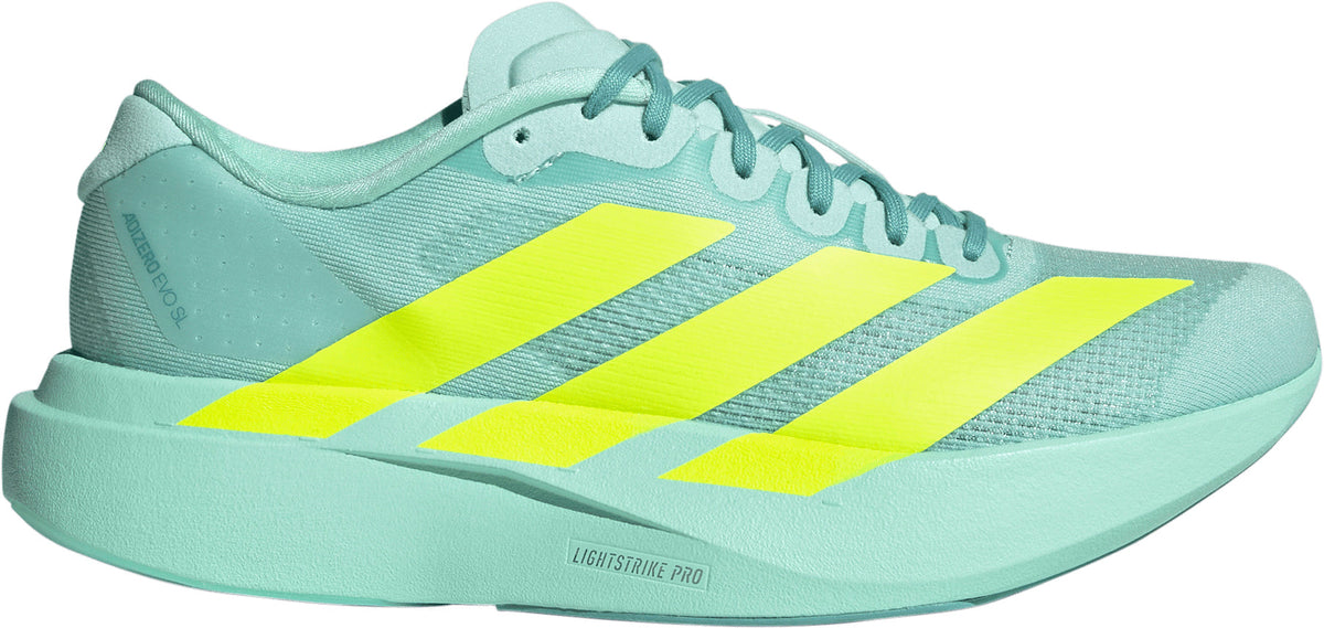 adidas Adizero EVO SL Women's Running Shoes - Green | Running & Training
