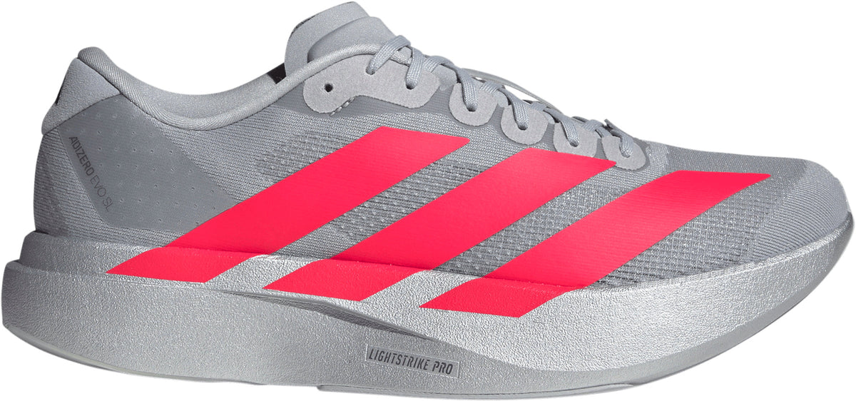 adidas Adizero EVO SL Men's Running Shoes - Silver | Running & Training