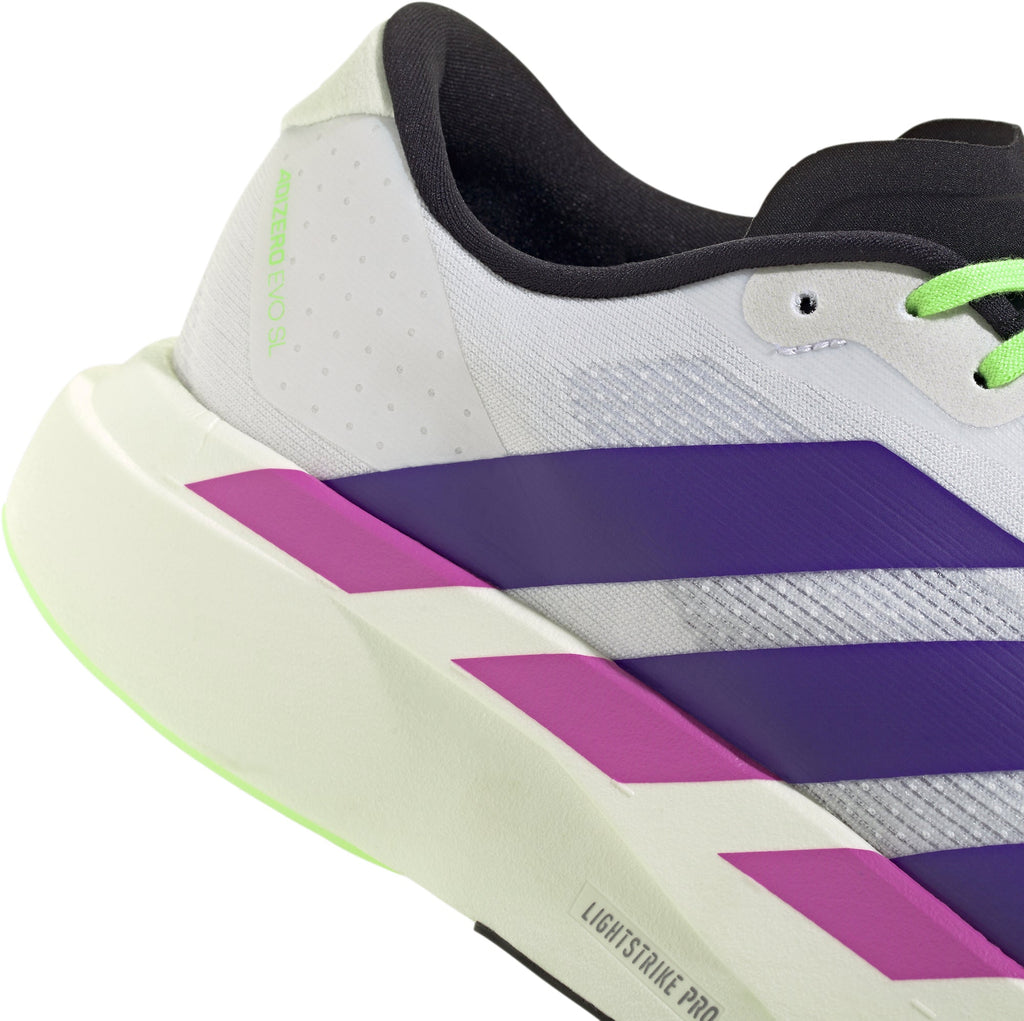 adidas Adizero EVO SL Men's Running Shoes - White | Running & Training
