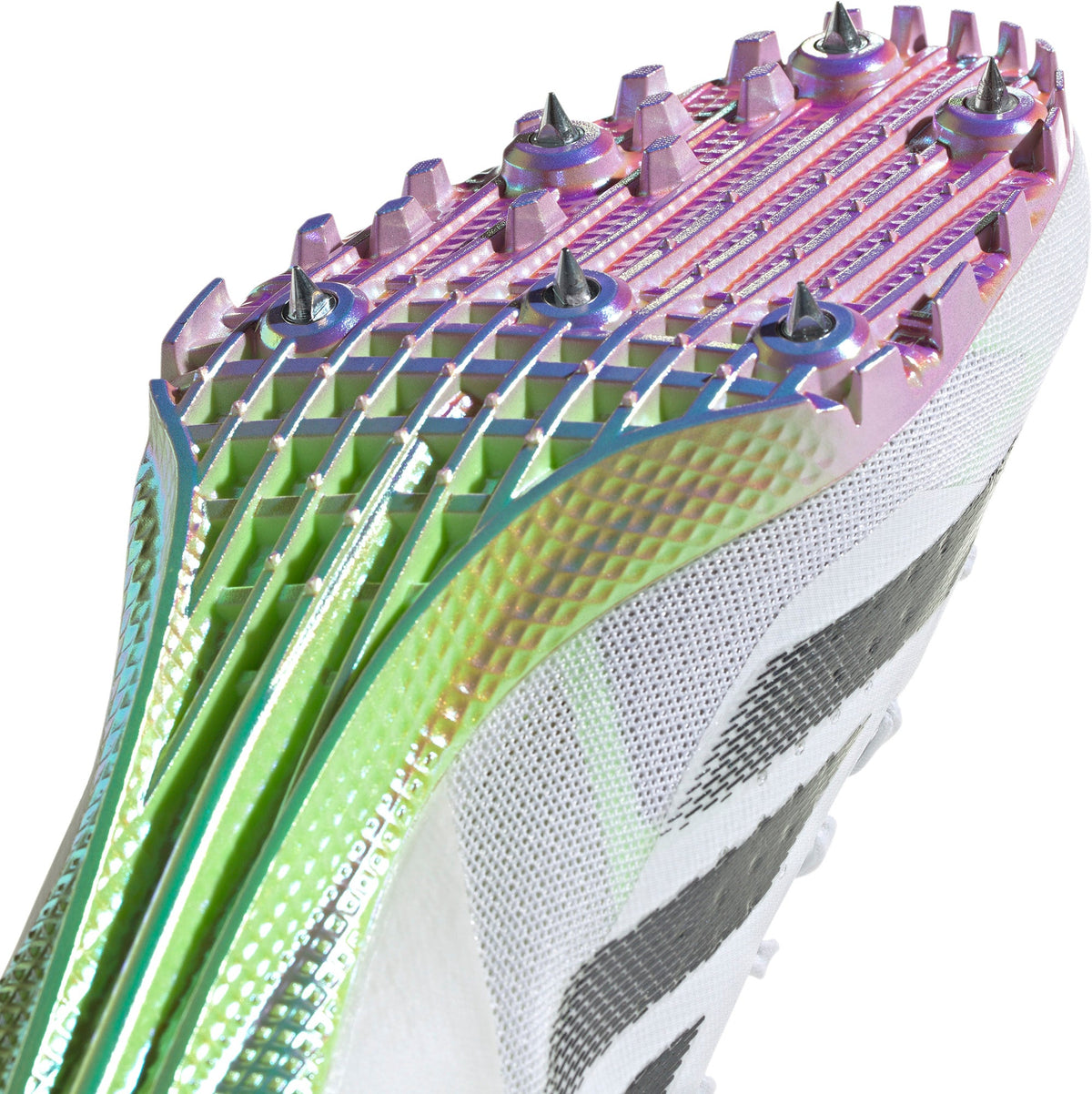 adidas Adizero Finesse Running Spikes - White | Running & Training