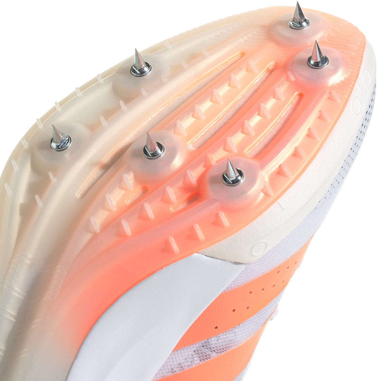 adidas Adizero Finesse Running Spikes - White | Running & Training
