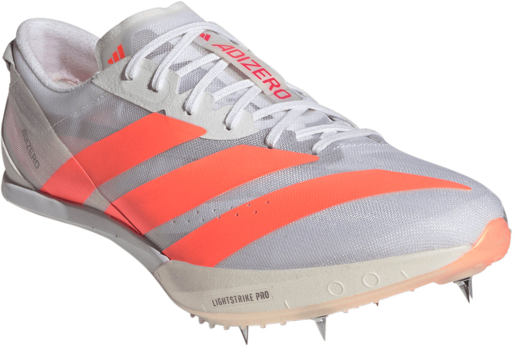 adidas Adizero Finesse Running Spikes - White | Running & Training