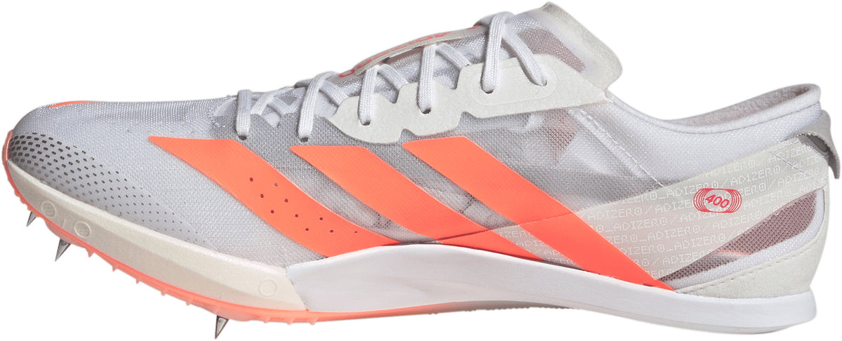 adidas Adizero Finesse Running Spikes - White | Running & Training