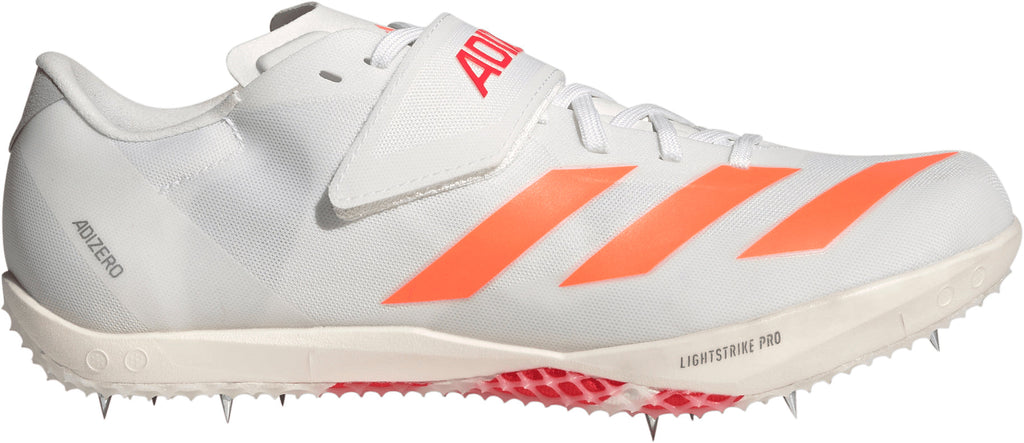 adidas Adizero High Jump Field Event Spikes - White | Training & Fitness
