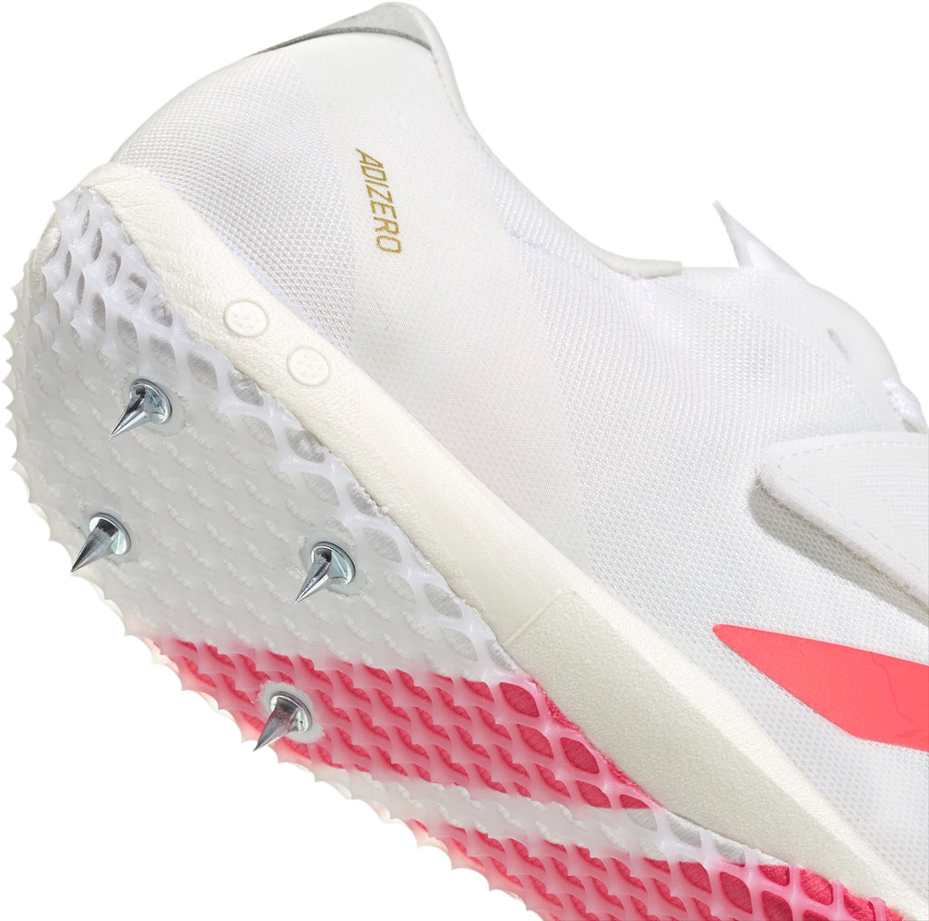 adidas Adizero High Jump Field Event Spikes - White | Training & Fitness
