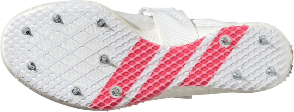 adidas Adizero High Jump Field Event Spikes - White | Training & Fitness
