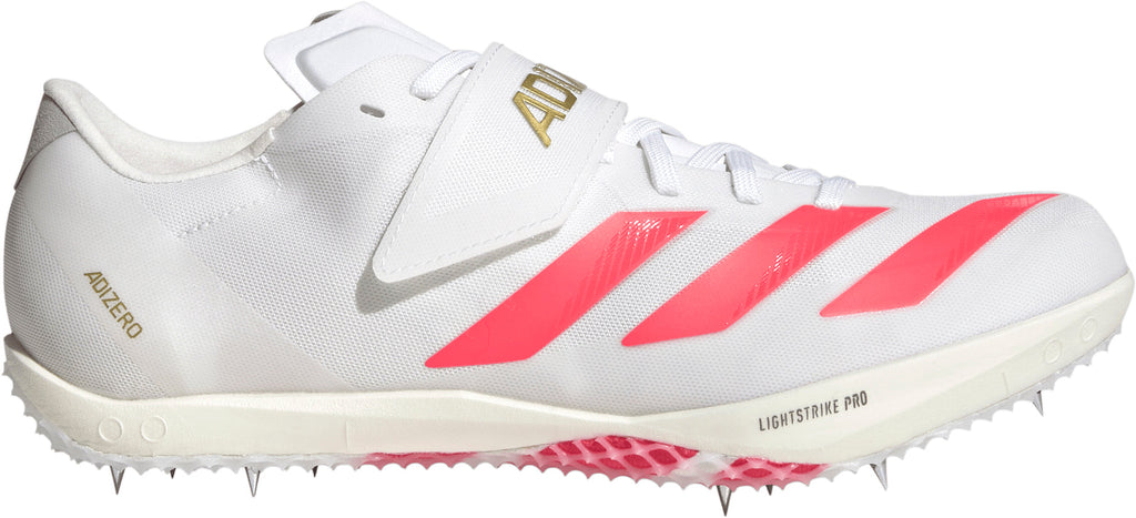 adidas Adizero High Jump Field Event Spikes - White | Training & Fitness
