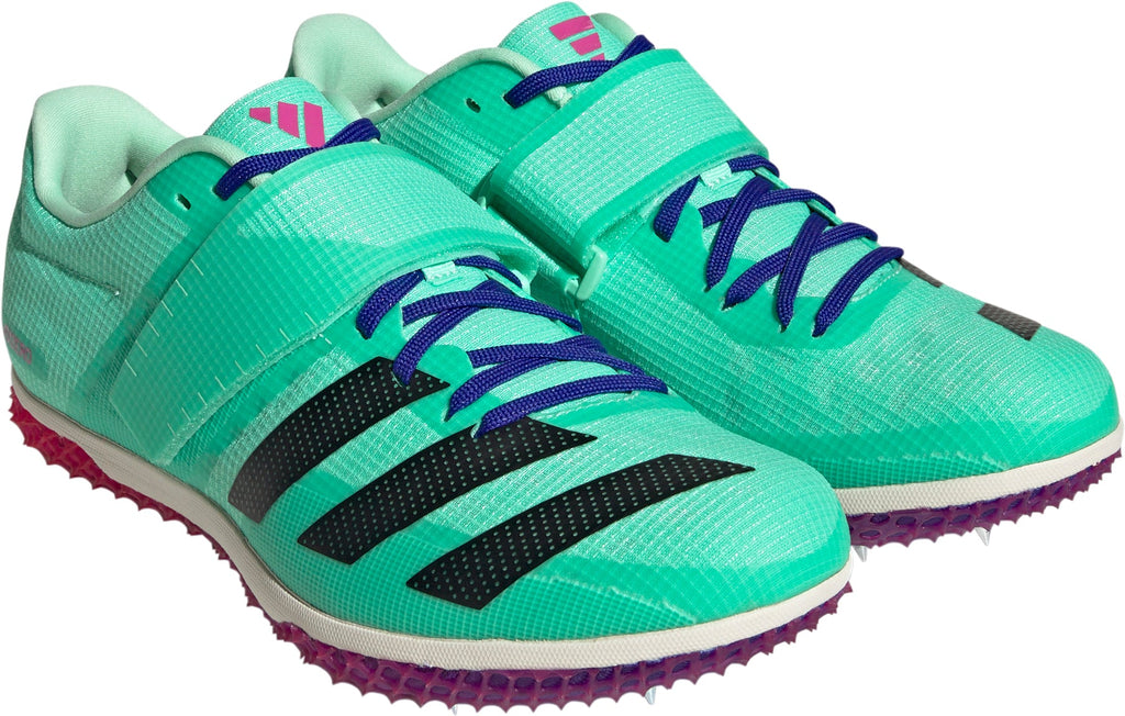 adidas Adizero High Jump Field Event Spikes - Green | Training & Fitness