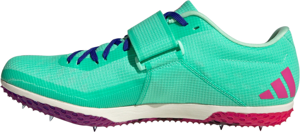 adidas Adizero High Jump Field Event Spikes - Green | Training & Fitness
