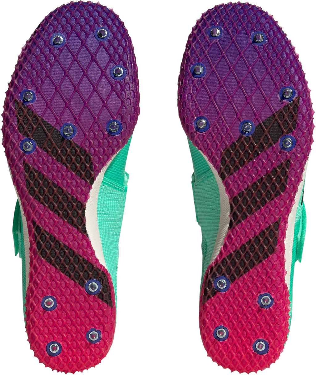 adidas Adizero High Jump Field Event Spikes - Green | Training & Fitness