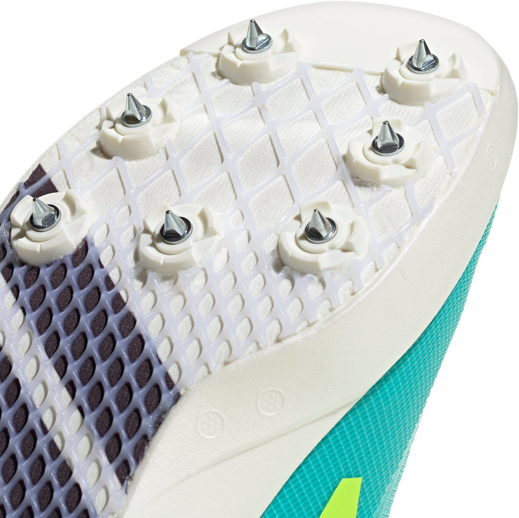 adidas Adizero Long Jump Field Event Spikes - Green | Training & Fitness