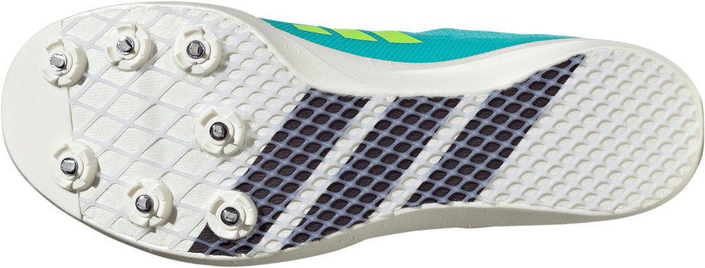 adidas Adizero Long Jump Field Event Spikes - Green | Training & Fitness
