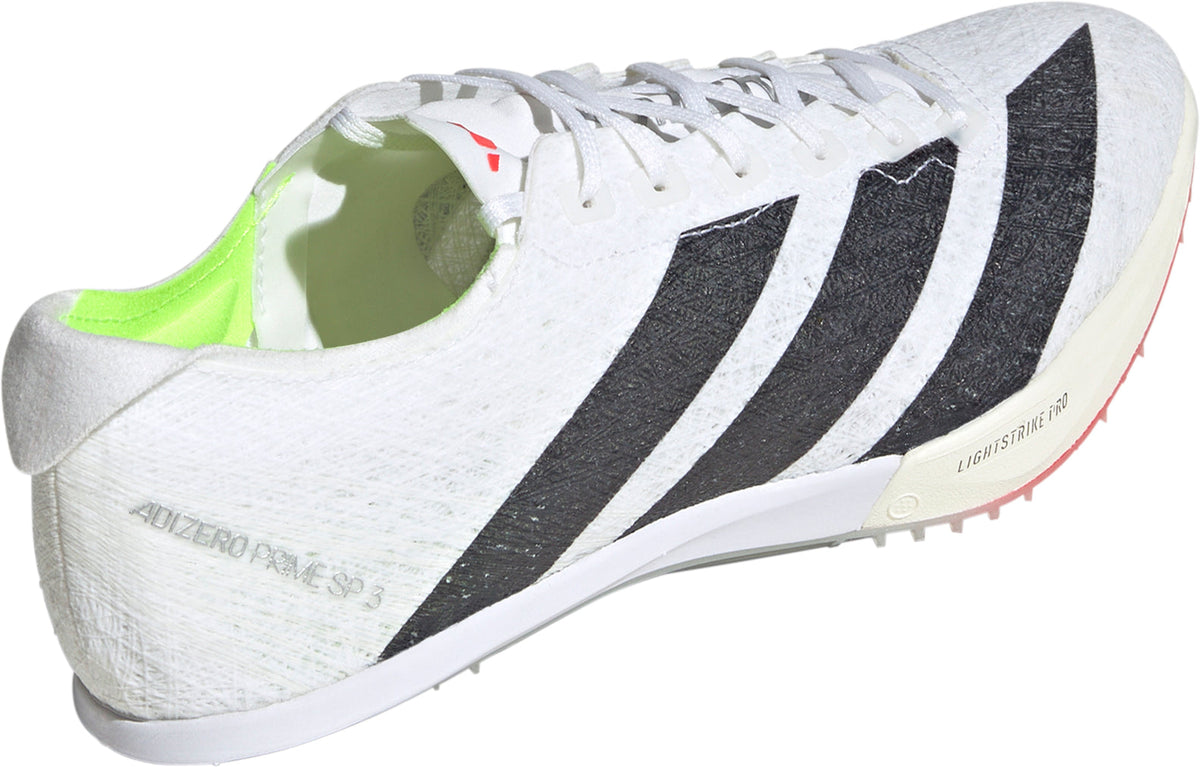 adidas Adizero Prime SP 3 Strung Running Spikes - White | Running & Training