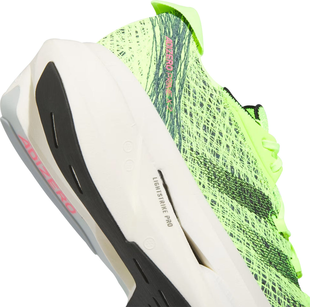 adidas Adizero Prime X 2.0 Strung Running Shoes - Yellow | Running & Training