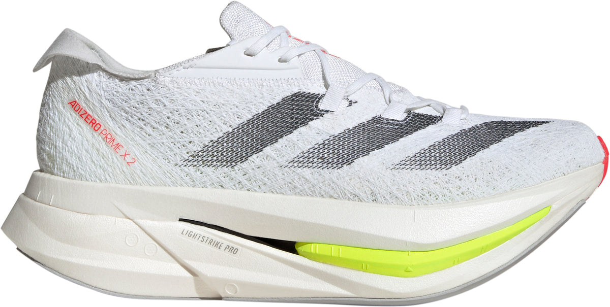 adidas Adizero Prime X 2.0 Strung Running Shoes - White | Running & Training