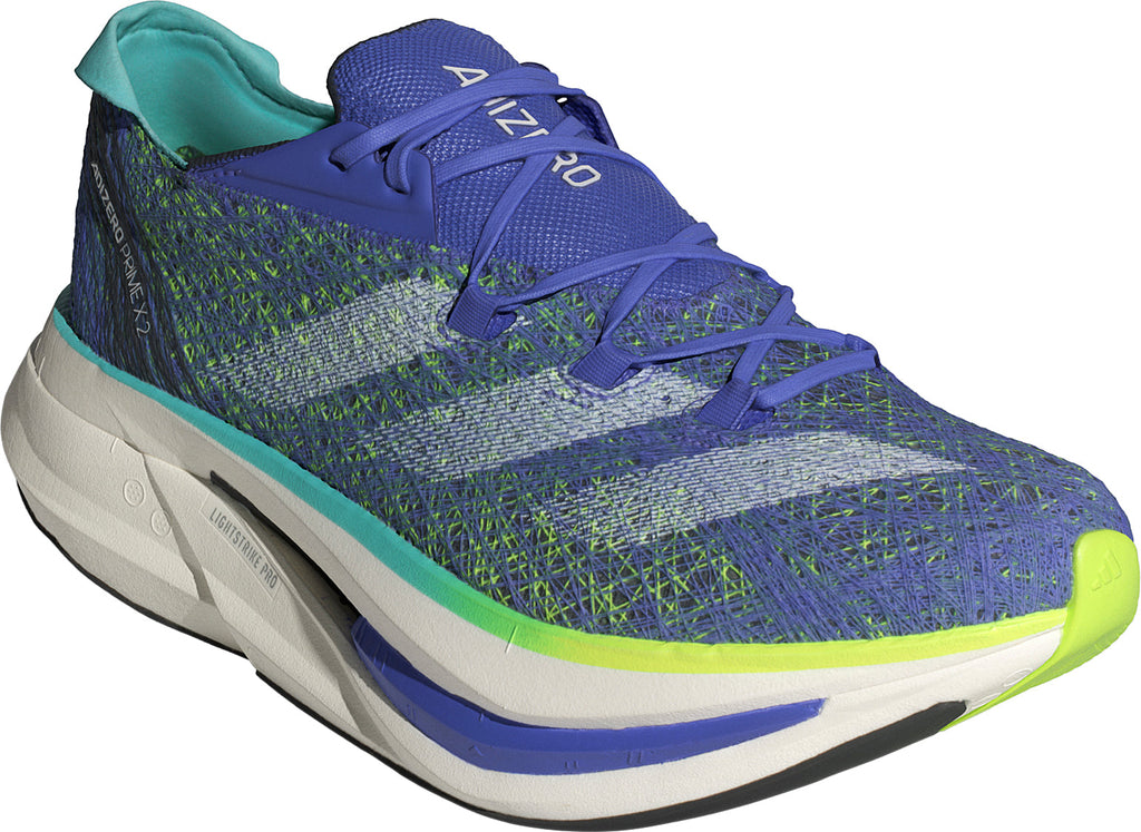 adidas Adizero Prime X 2.0 Strung Running Shoes - Blue | Running & Training