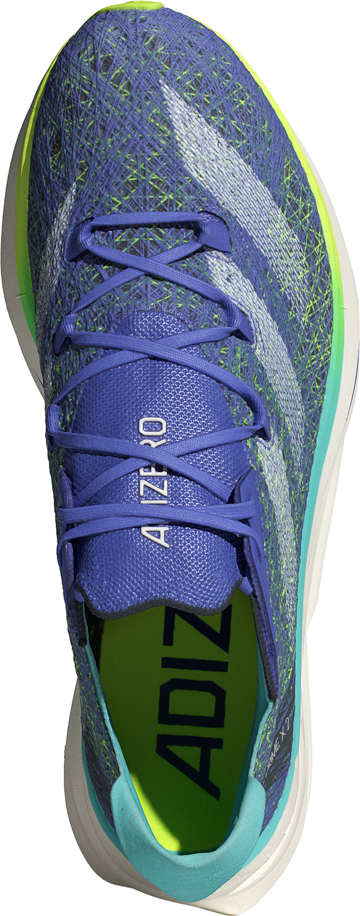 adidas Adizero Prime X 2.0 Strung Running Shoes - Blue | Running & Training