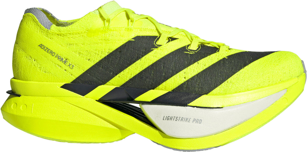adidas Adizero Prime X3 Strung Running Shoes - Yellow | Running & Training
