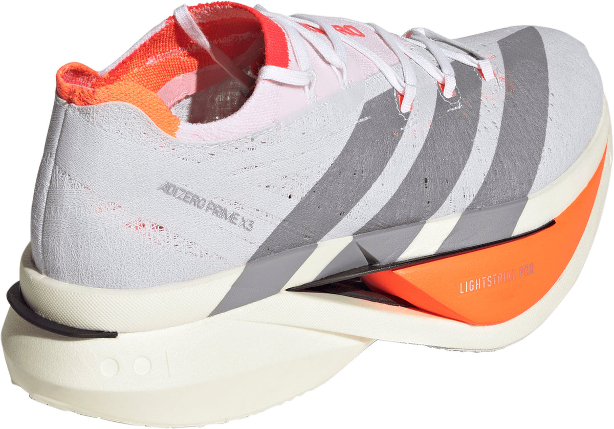 adidas Adizero Prime X3 Strung Running Shoes - White | Running & Training