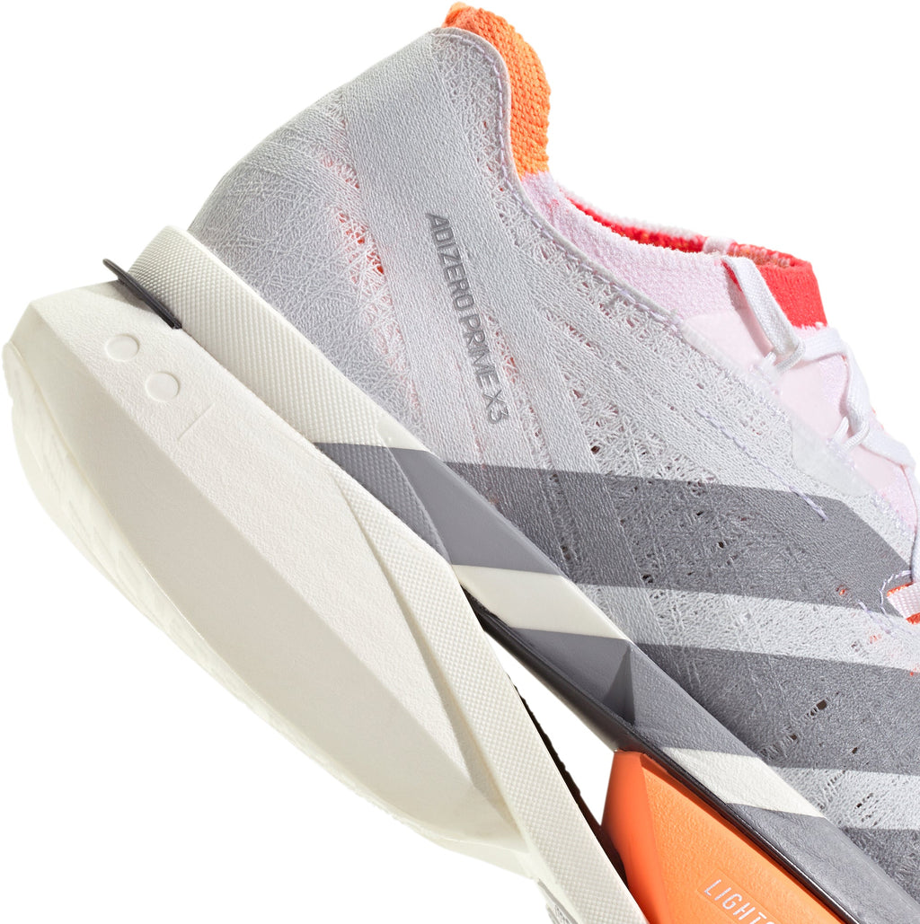 adidas Adizero Prime X3 Strung Running Shoes - White | Running & Training