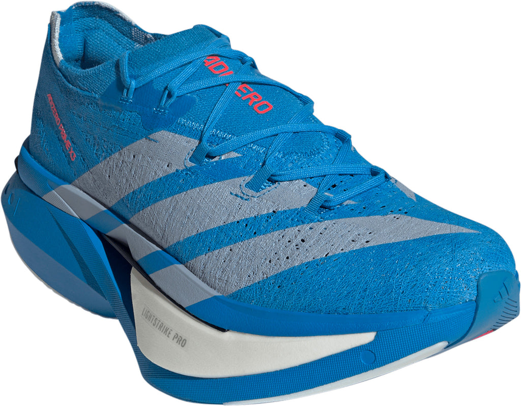adidas Adizero Prime X3 Strung Running Shoes - Blue | Running & Training
