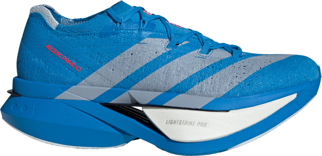 adidas Adizero Prime X3 Strung Running Shoes - Blue | Running & Training