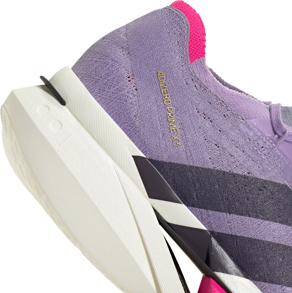 adidas Adizero Prime X3 Strung Running Shoes - Purple | Running & Training