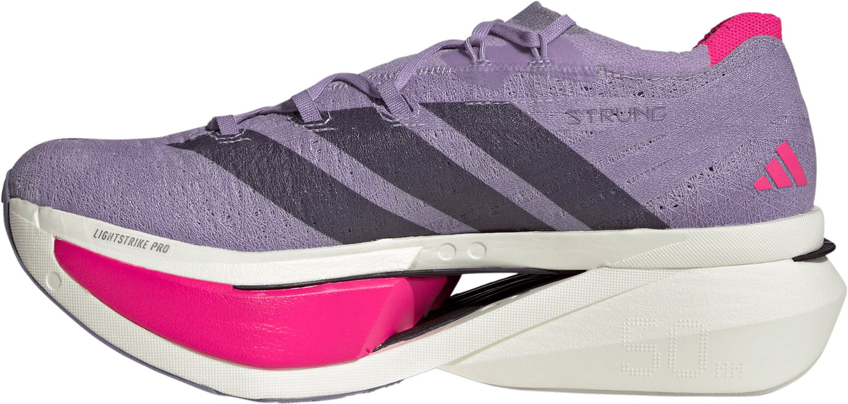 adidas Adizero Prime X3 Strung Running Shoes - Purple | Running & Training