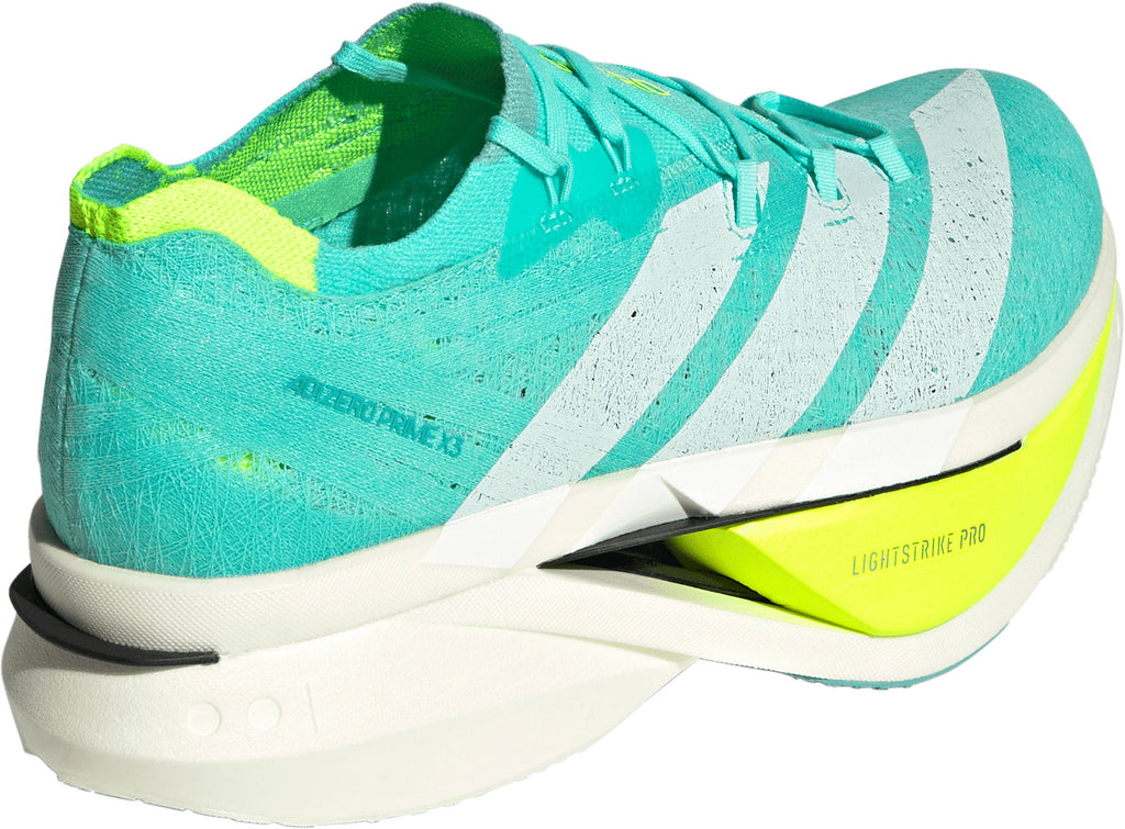 adidas Adizero Prime X3 Strung Running Shoes - Green | Running & Training
