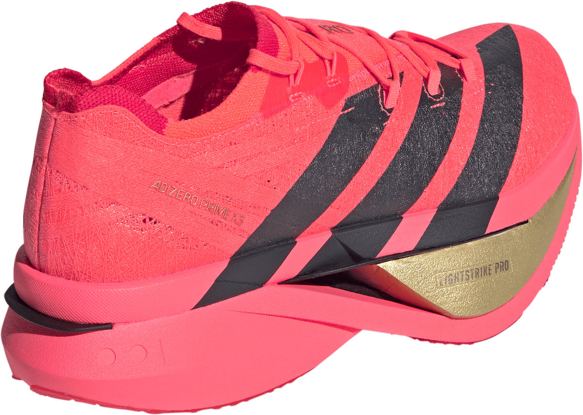 adidas Adizero Prime X3 Strung Running Shoes - Red | Running & Training