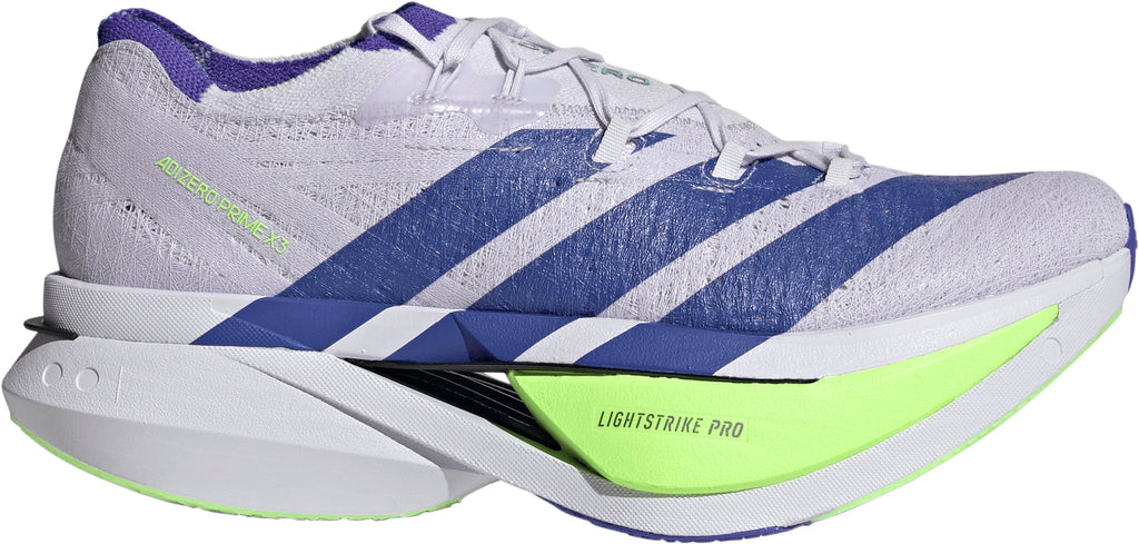 adidas Adizero Prime X3 Strung Running Shoes - Purple | Running & Training