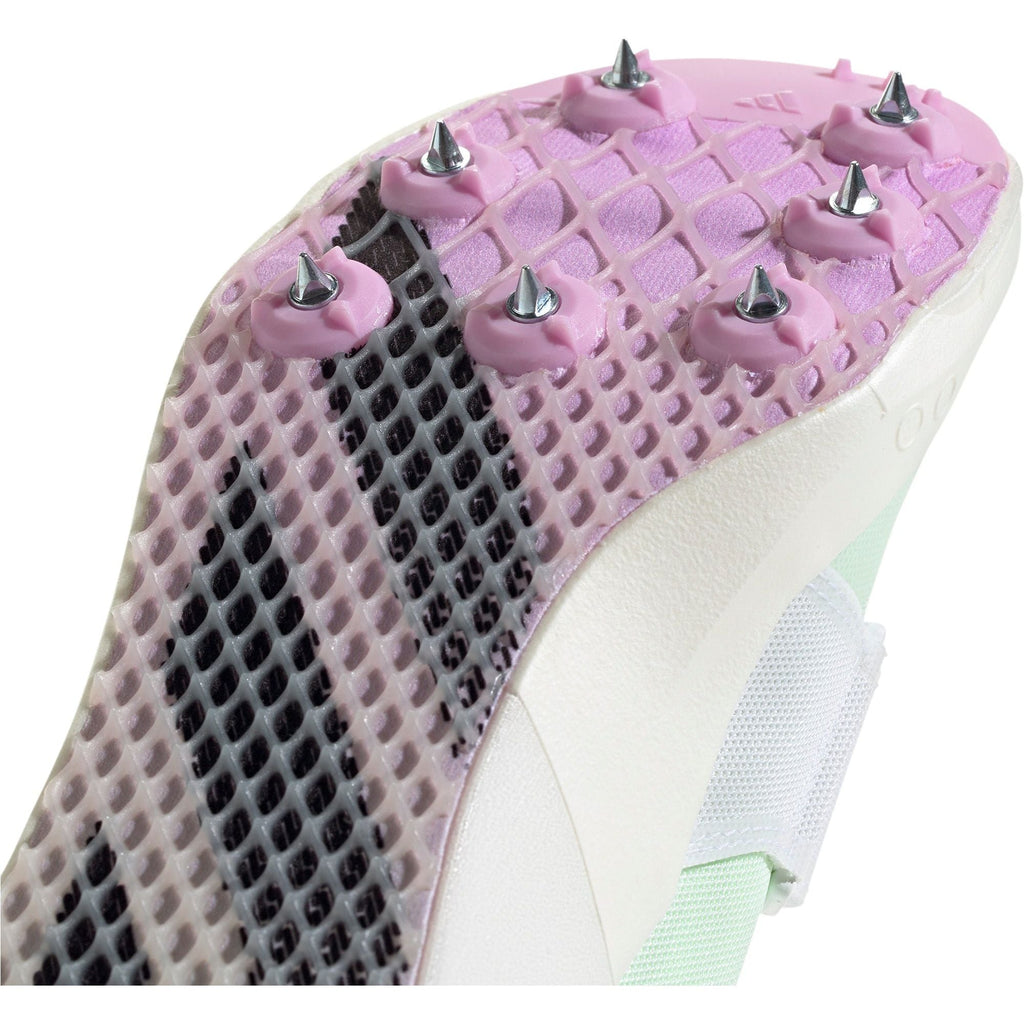adidas Adizero Triple Jump & Pole Vault Field Event Spikes - White | Training & Fitness