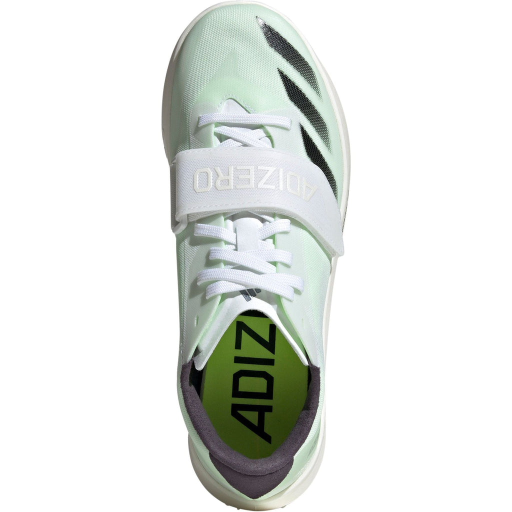 adidas Adizero Triple Jump & Pole Vault Field Event Spikes - White | Training & Fitness