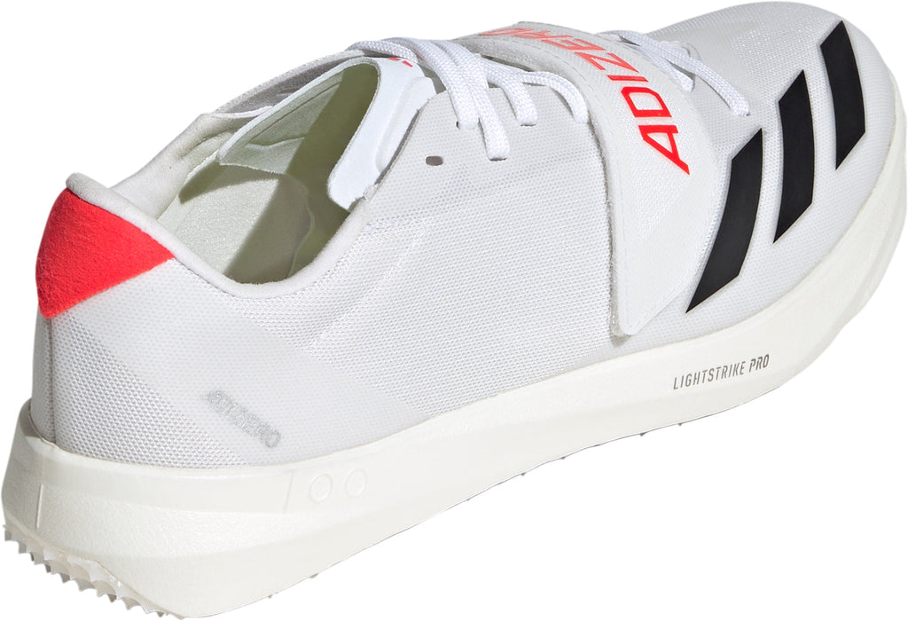 adidas Adizero Triple Jump & Pole Vault Field Event Spikes - White | Training & Fitness