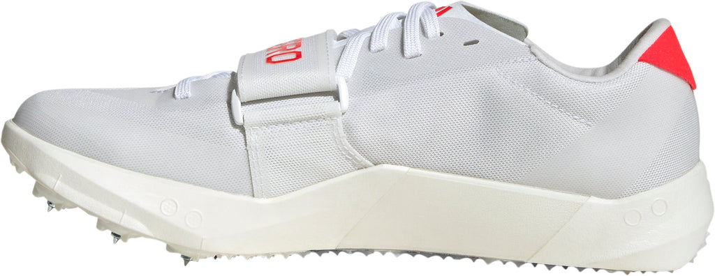 adidas Adizero Triple Jump & Pole Vault Field Event Spikes - White | Training & Fitness