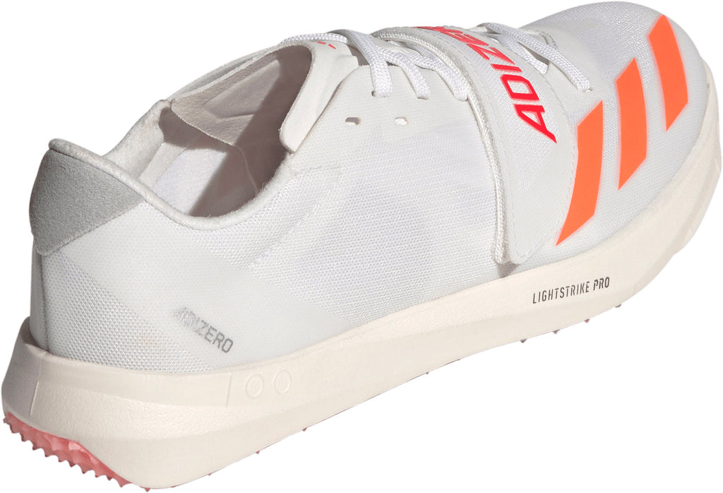 adidas Adizero Triple Jump & Pole Vault Field Event Spikes - White | Training & Fitness