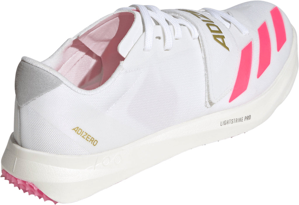 adidas Adizero Triple Jump & Pole Vault Field Event Spikes - White | Training & Fitness