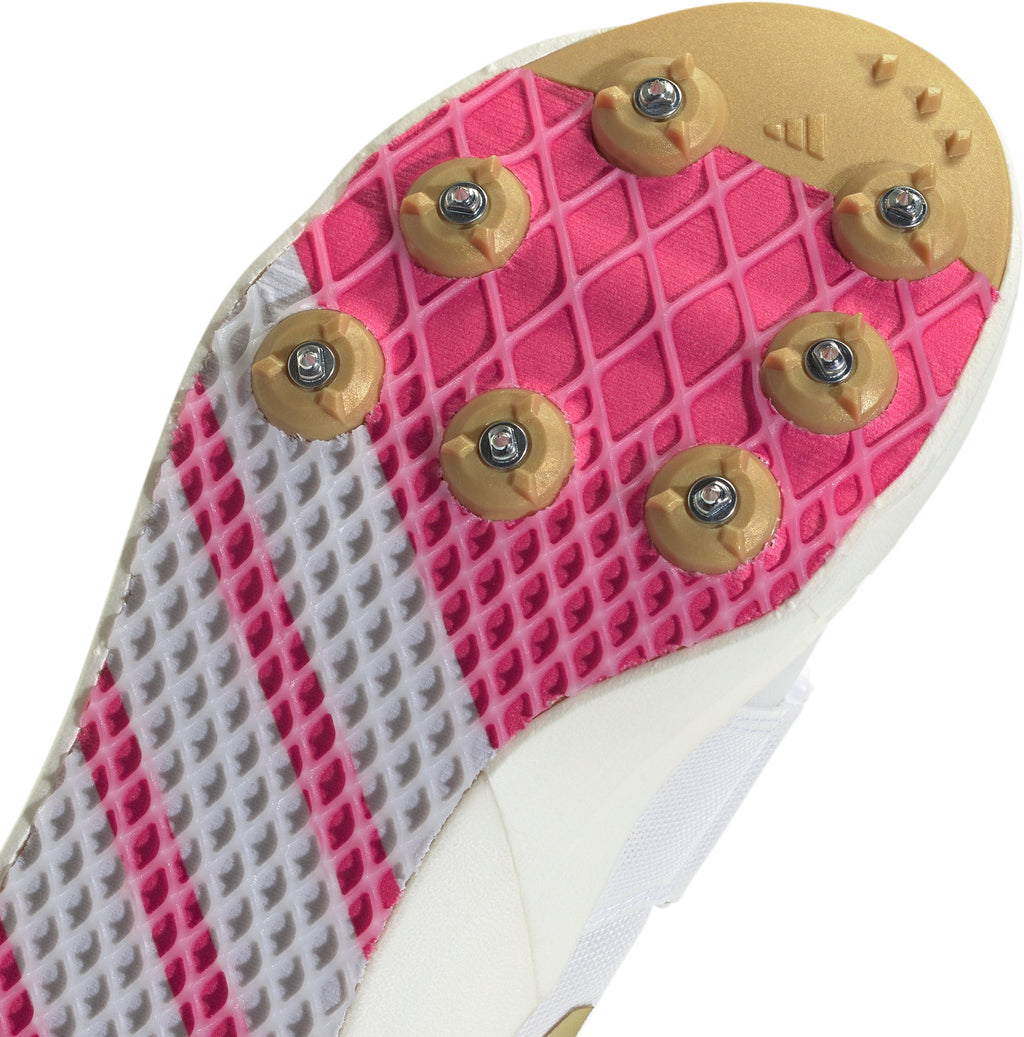 adidas Adizero Triple Jump & Pole Vault Field Event Spikes - White | Training & Fitness