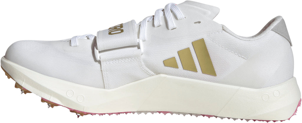 adidas Adizero Triple Jump & Pole Vault Field Event Spikes - White | Training & Fitness