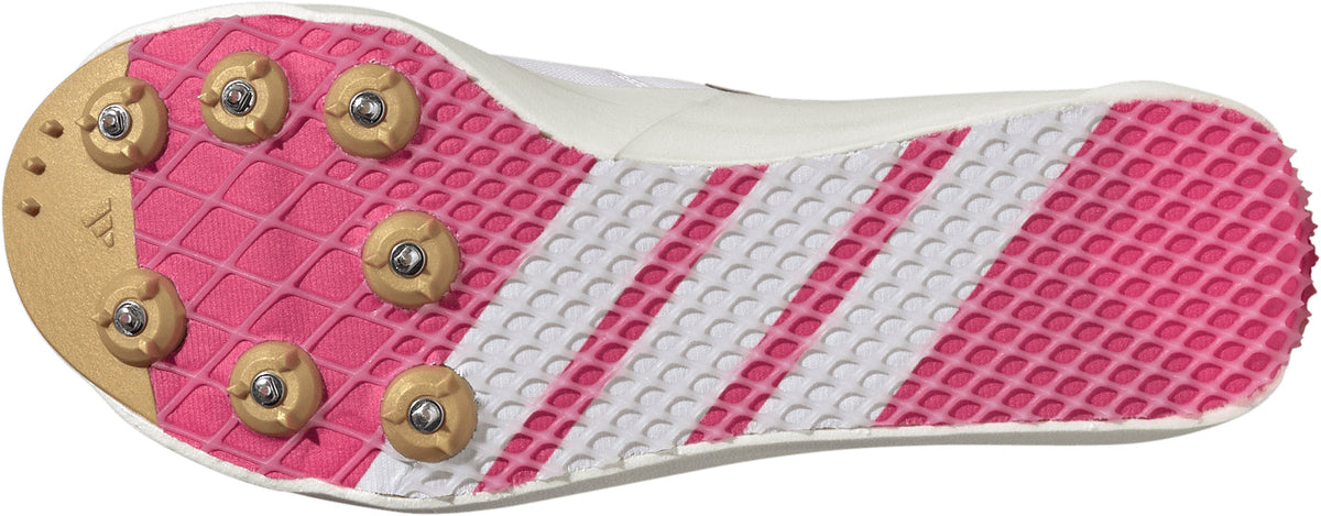 adidas Adizero Triple Jump & Pole Vault Field Event Spikes - White | Training & Fitness