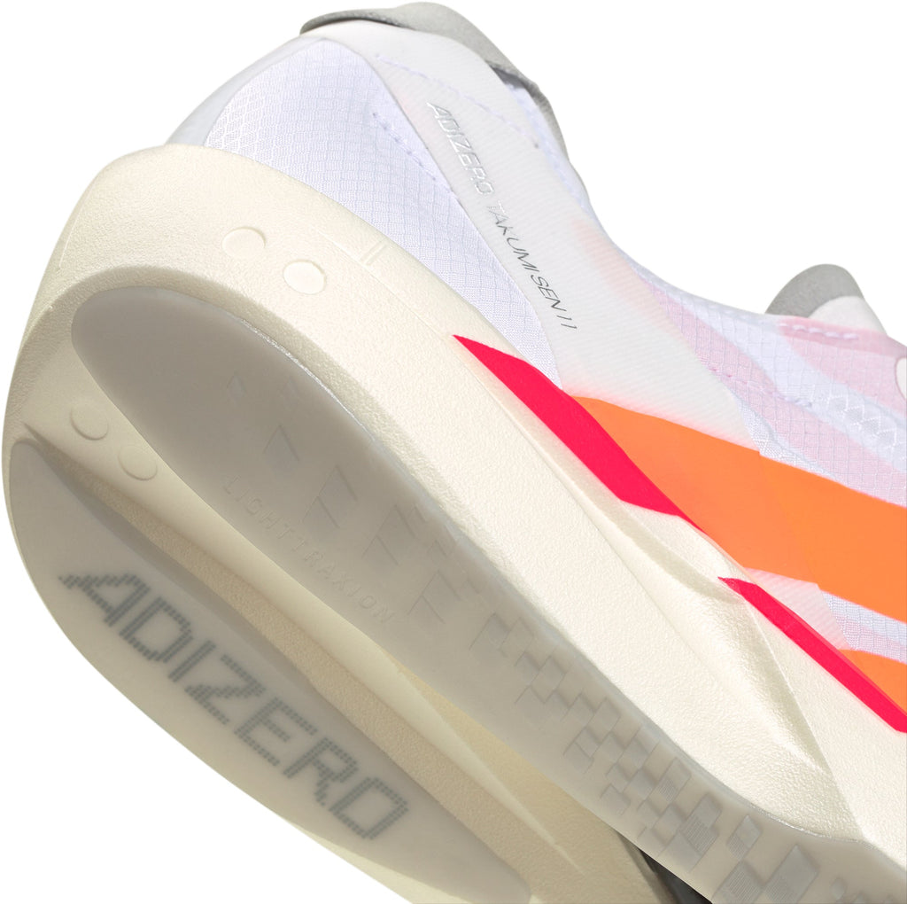 adidas Adizero Takumi Sen 11 Men's Running Shoes - White | Running & Training