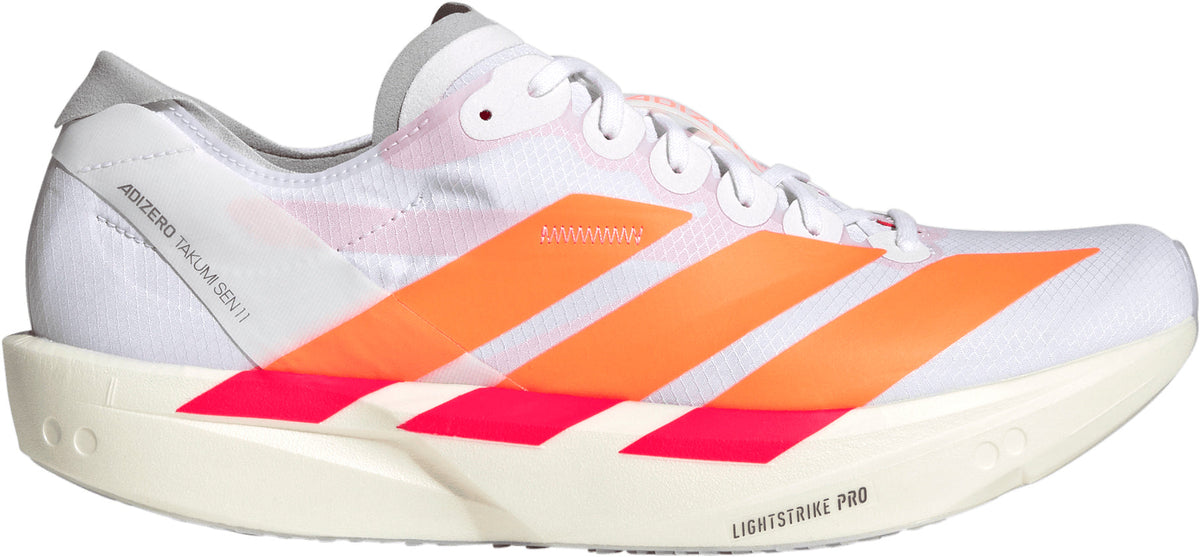 adidas Adizero Takumi Sen 11 Men's Running Shoes - White | Running & Training