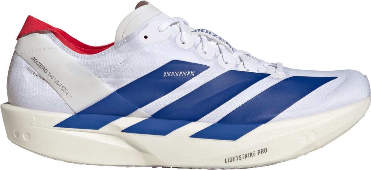 adidas Adizero Takumi Sen 11 Men's Running Shoes - White | Running & Training