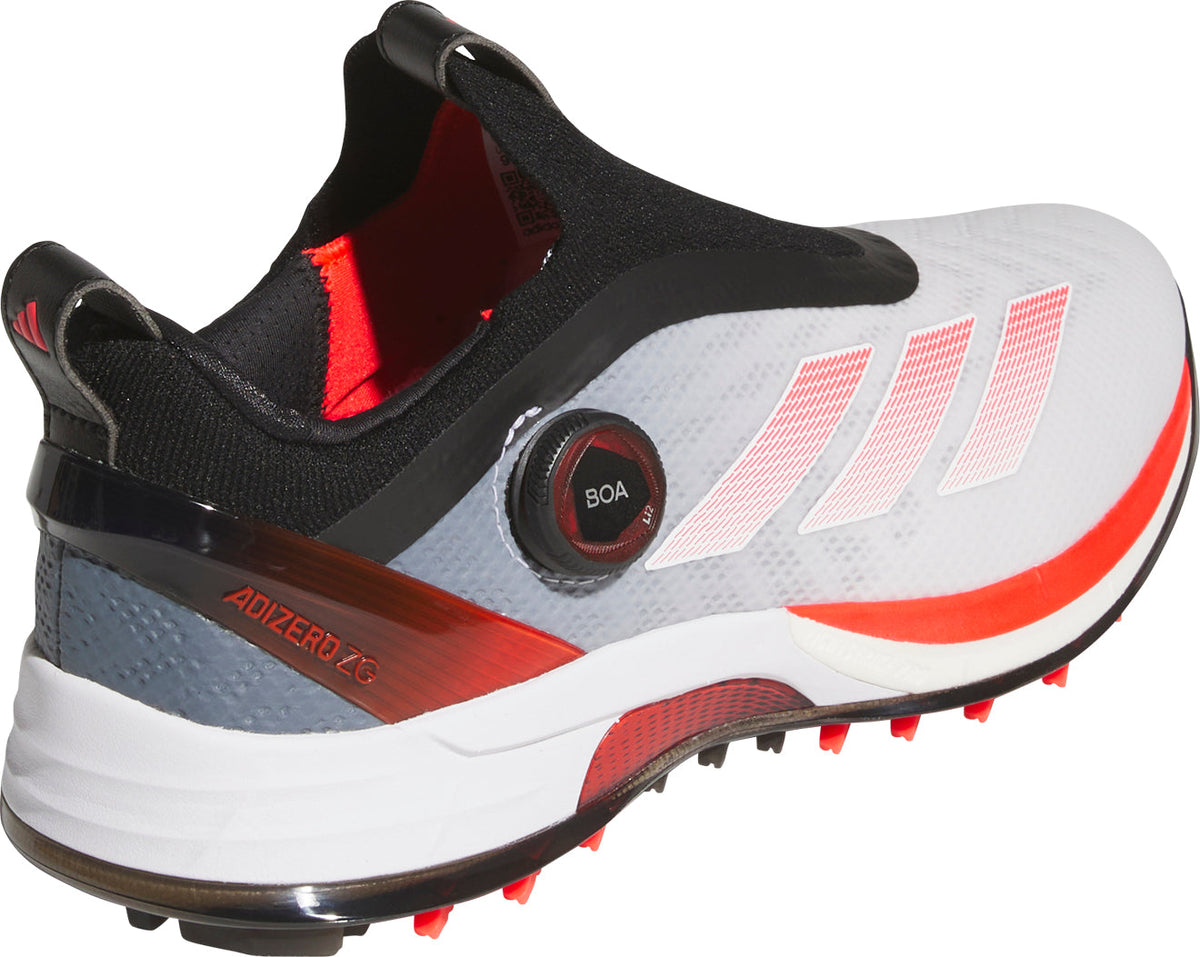 adidas Adizero ZG BOA Spikeless Men's Golf Shoes - White | Golf Performance