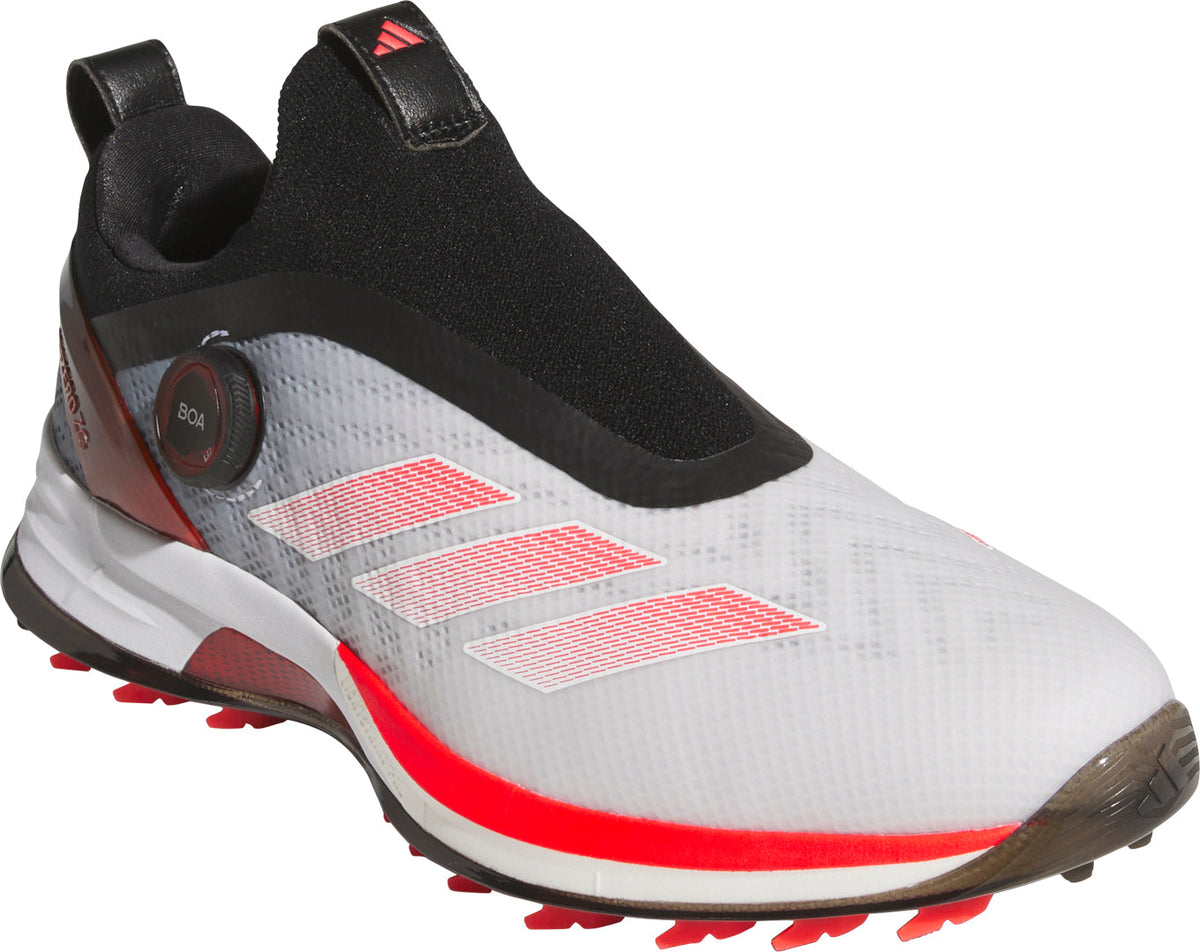 adidas Adizero ZG BOA Spikeless Men's Golf Shoes - White | Golf Performance