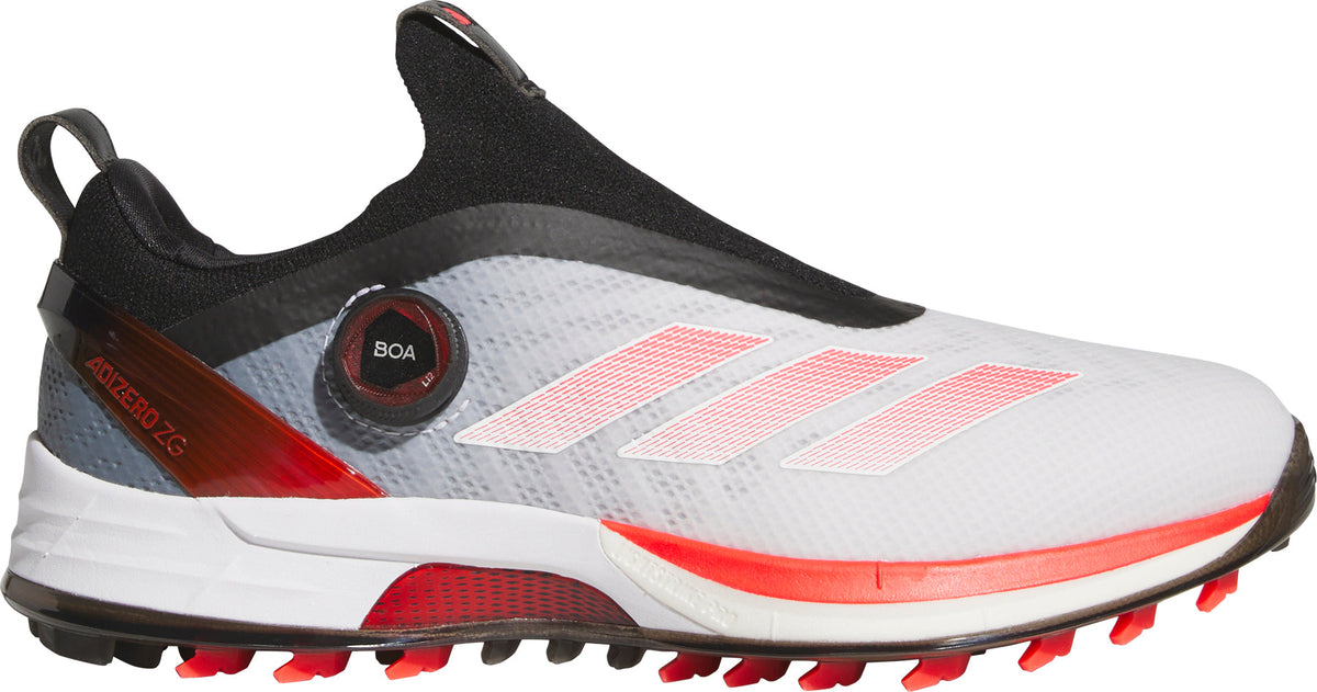 adidas Adizero ZG BOA Spikeless Men's Golf Shoes - White | Golf Performance